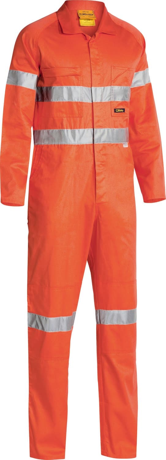 Bisley Taped Hi Vis Lightweight Coverall_0