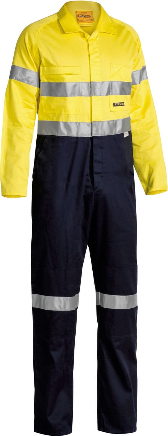 Bisley Taped Hi Vis Lightweight Coverall