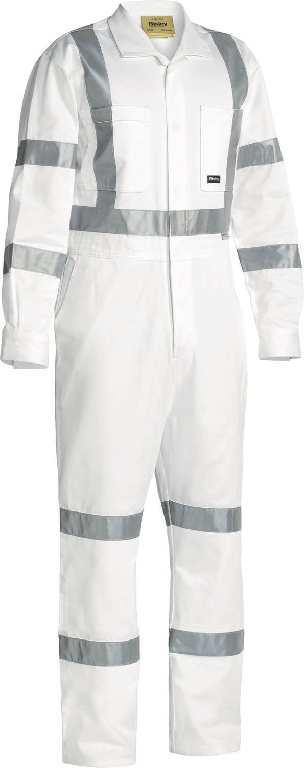 Bisley Taped Night Cotton Drill Coverall