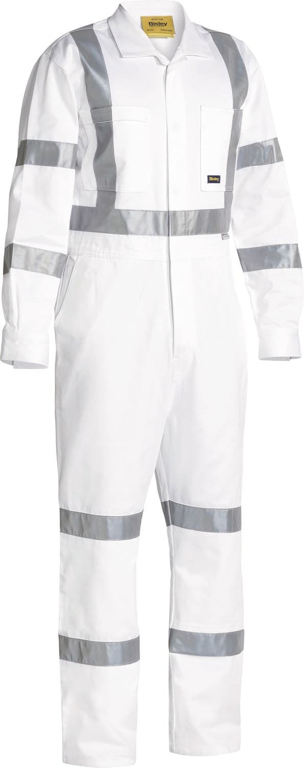 Bisley Taped Night Cotton Drill Coverall_0