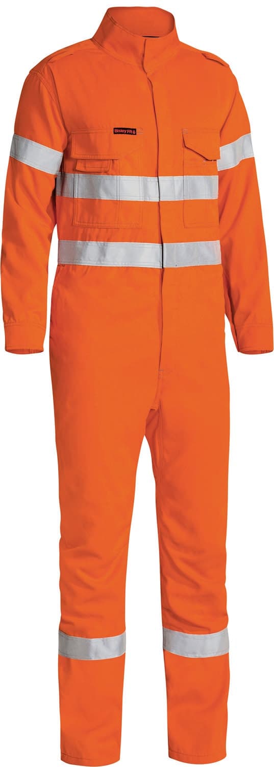 Bisley TenCate Tecasafe® Plus 700 Taped Hi Vis FR Vented Coverall