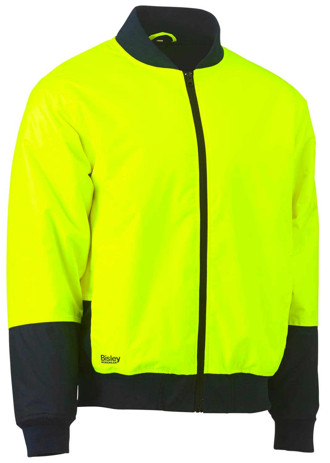 Bisley Two Tone Hi Vis Bomber Jacket_3