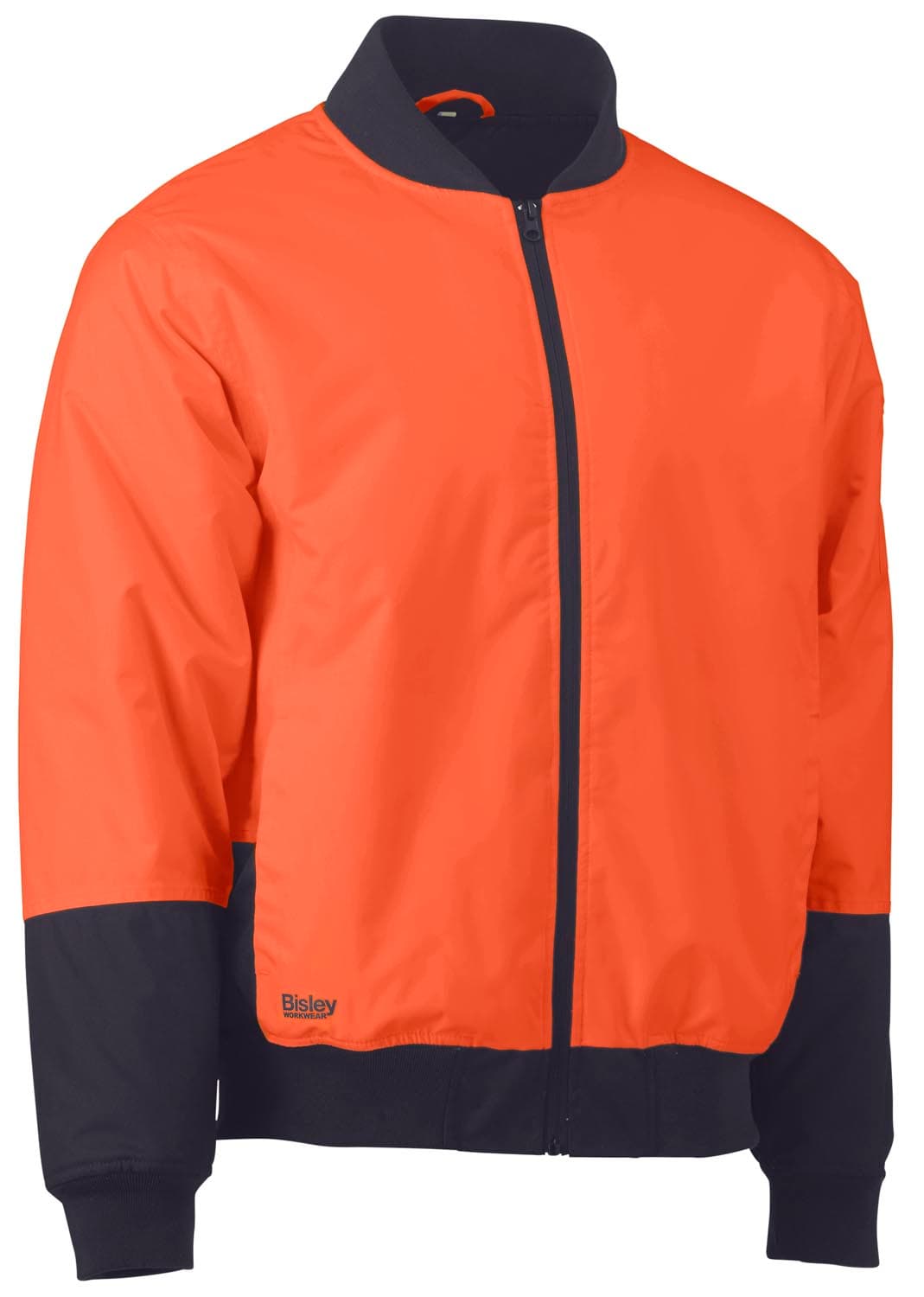 Bisley Two Tone Hi Vis Bomber Jacket_7
