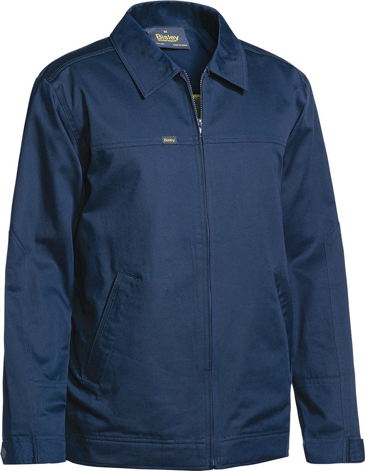 Bisley Drill Jacket With Liquid Repellent Finish_2