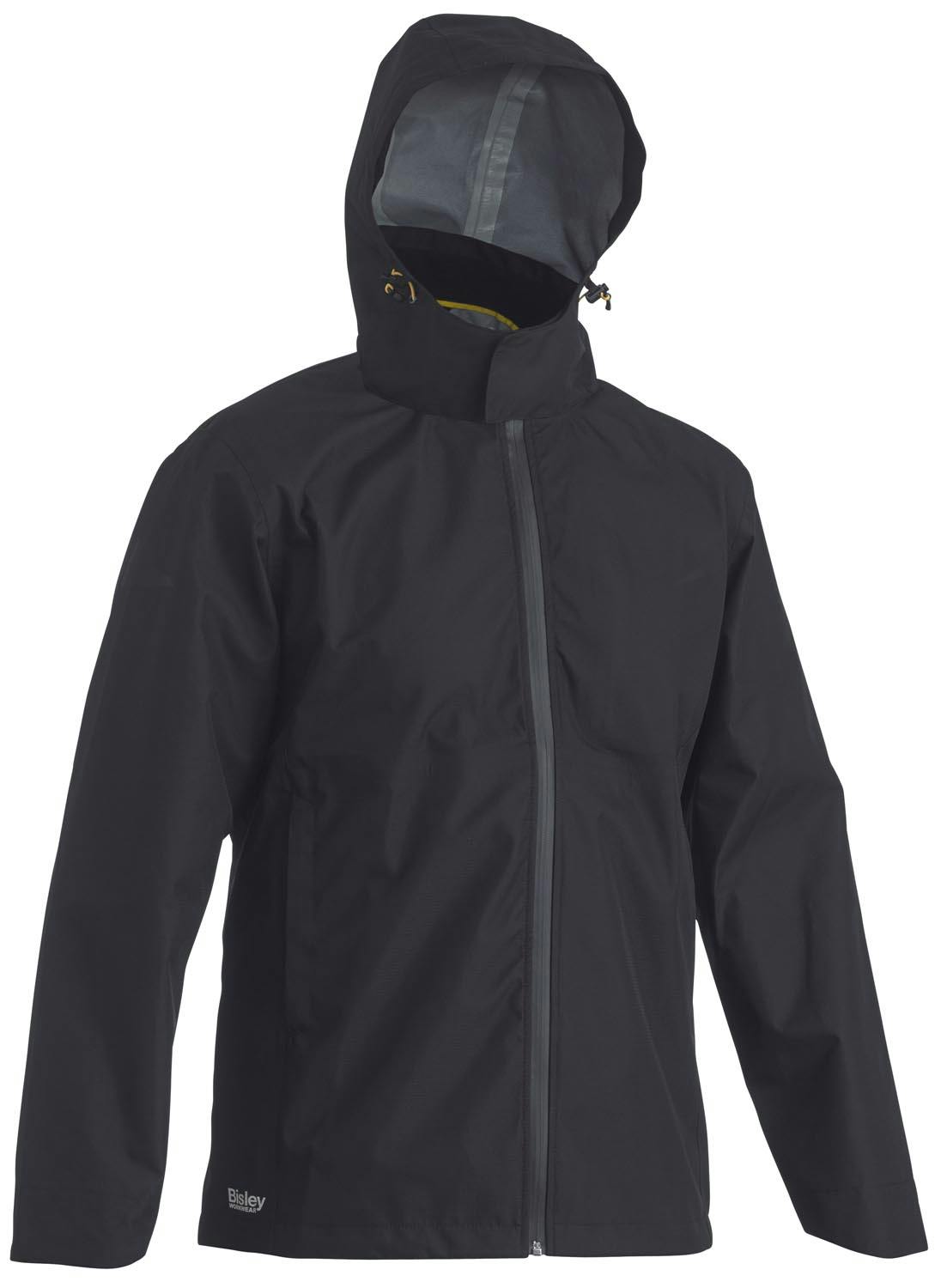 Bisley Lightweight Mini Ripstop Rain Jacket with Concealed Hood_3