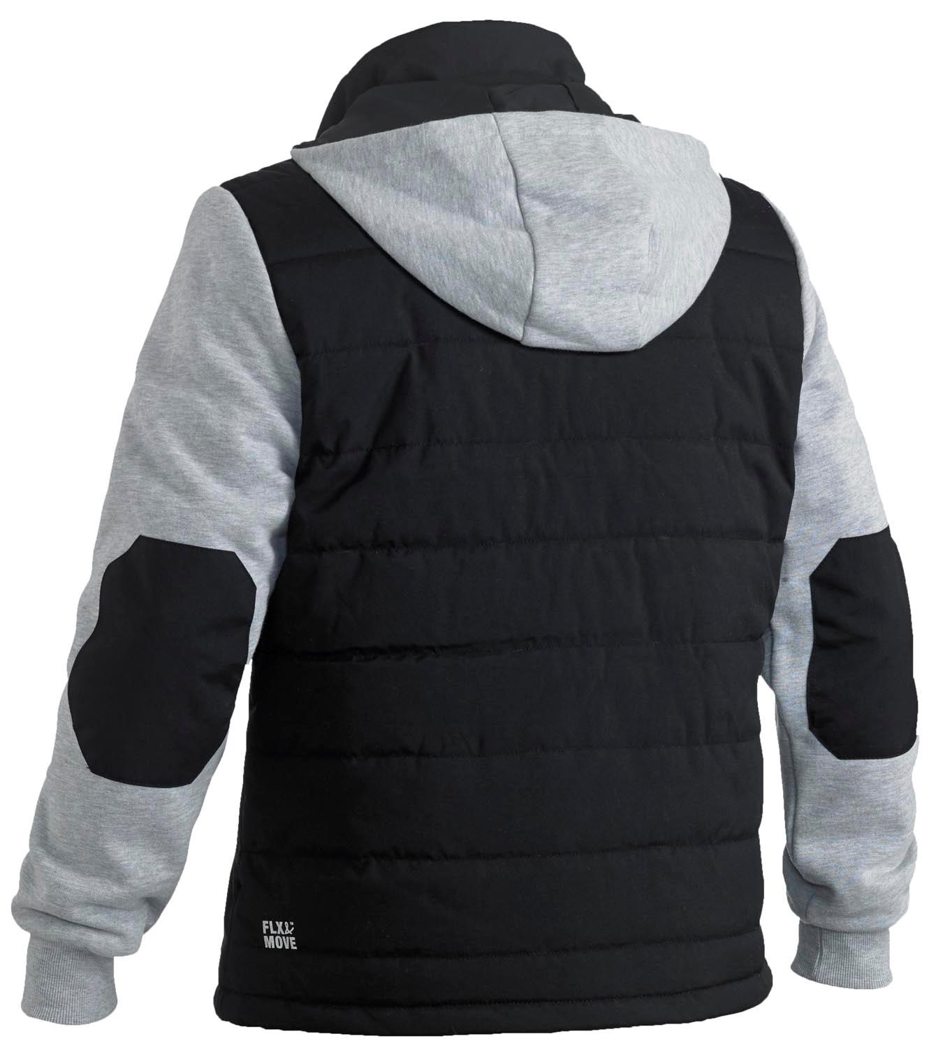 Bisley Flx & Move™ Contrast Puffer Fleece Hooded Jacket_1