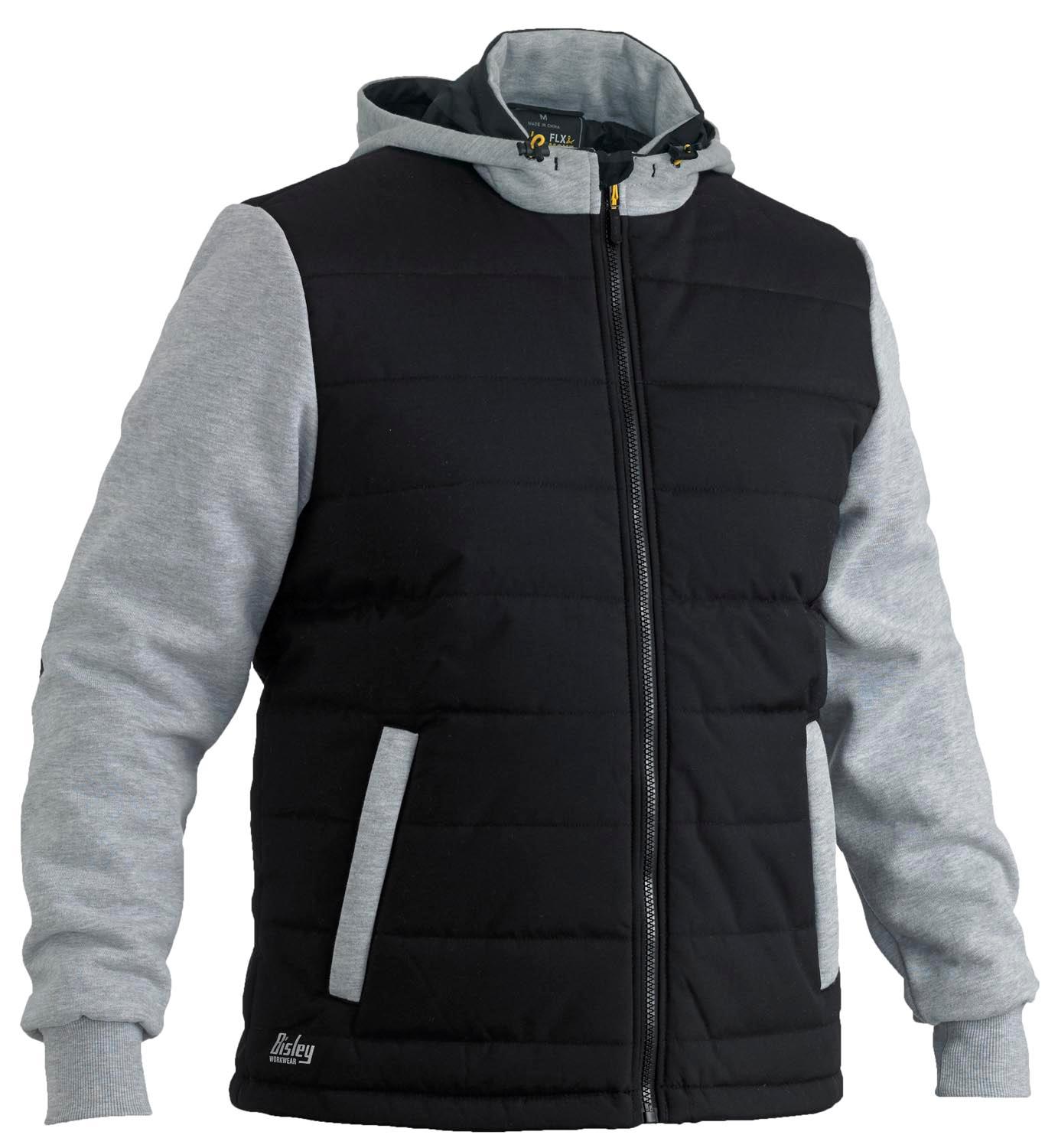 Bisley Flx & Move™ Contrast Puffer Fleece Hooded Jacket_4