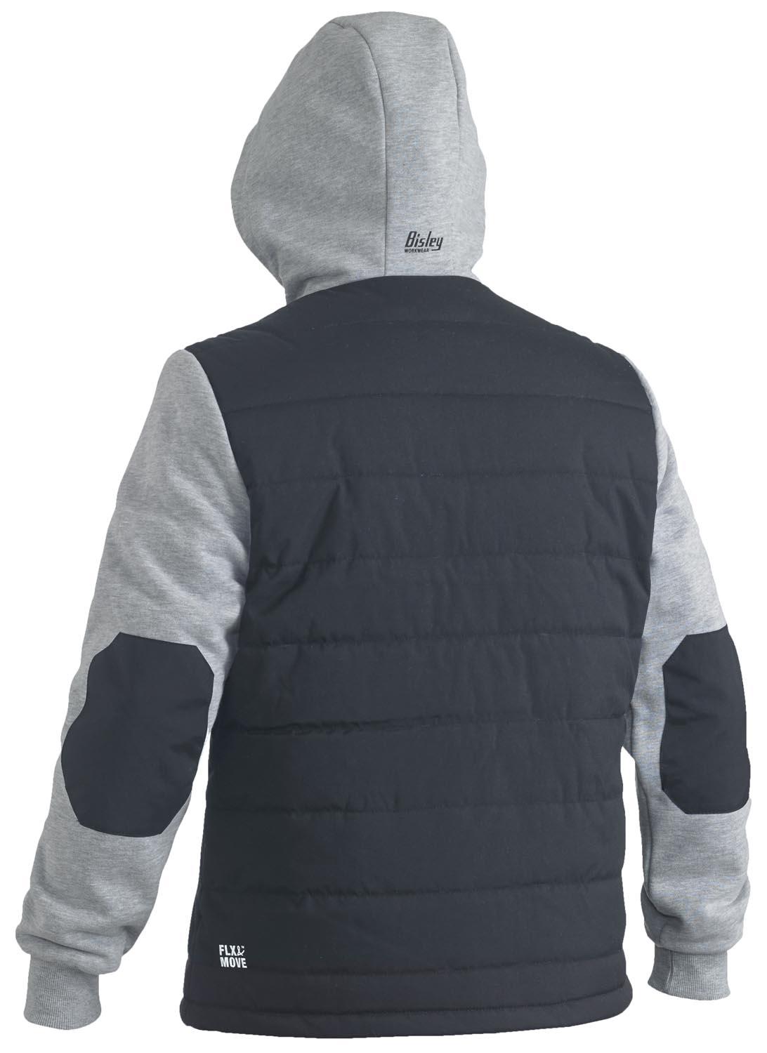 Bisley Flx & Move™ Contrast Puffer Fleece Hooded Jacket_10