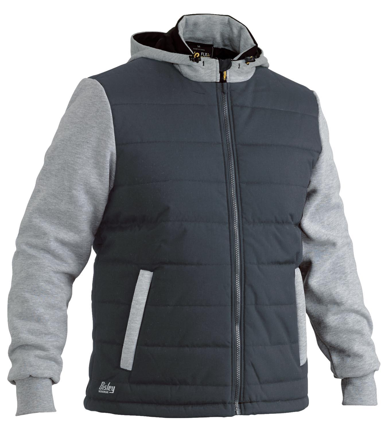 Bisley Flx & Move™ Contrast Puffer Fleece Hooded Jacket_12