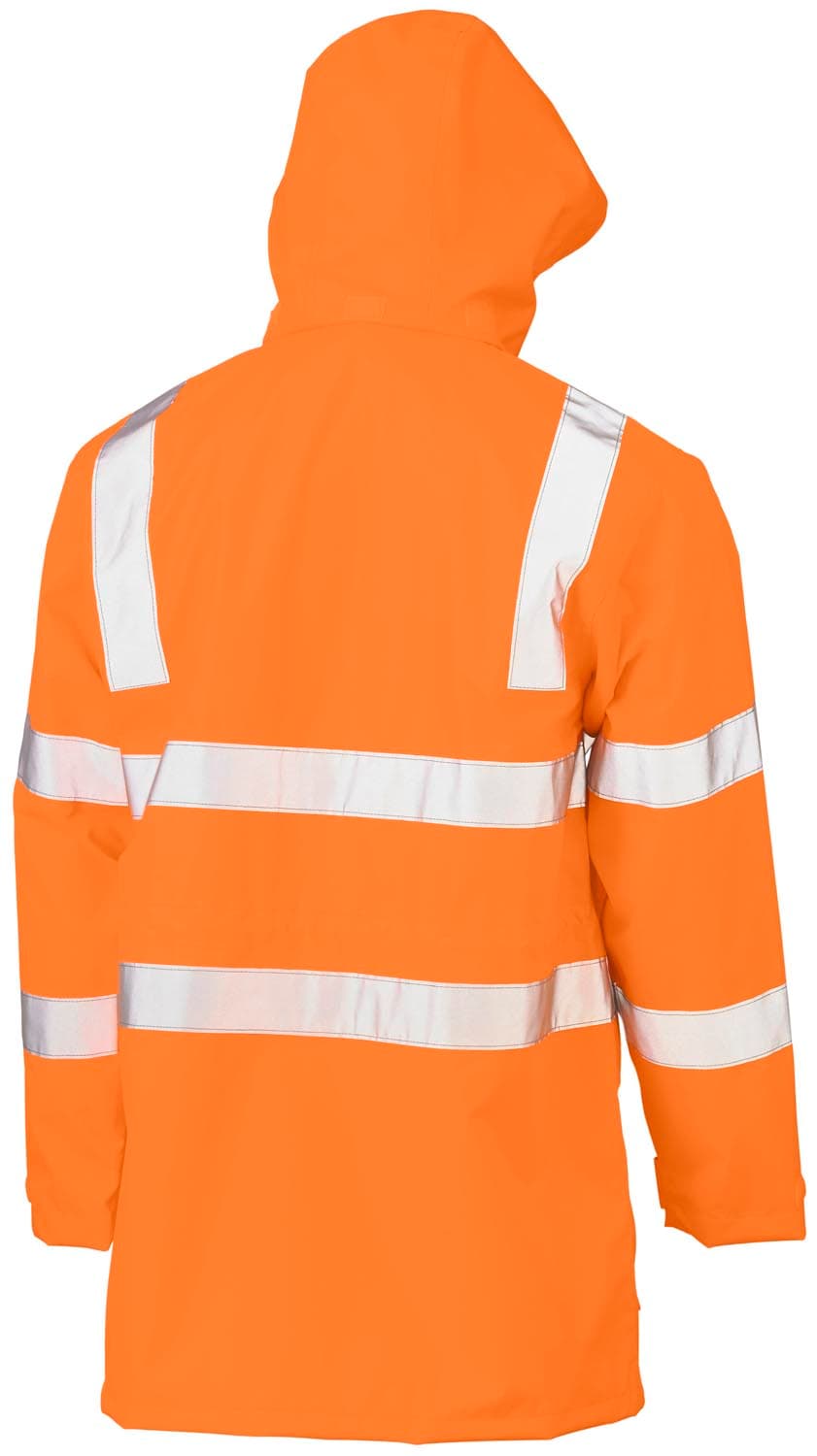 Bisley Taped Hi Vis Rail Wet Weather Jacket_0