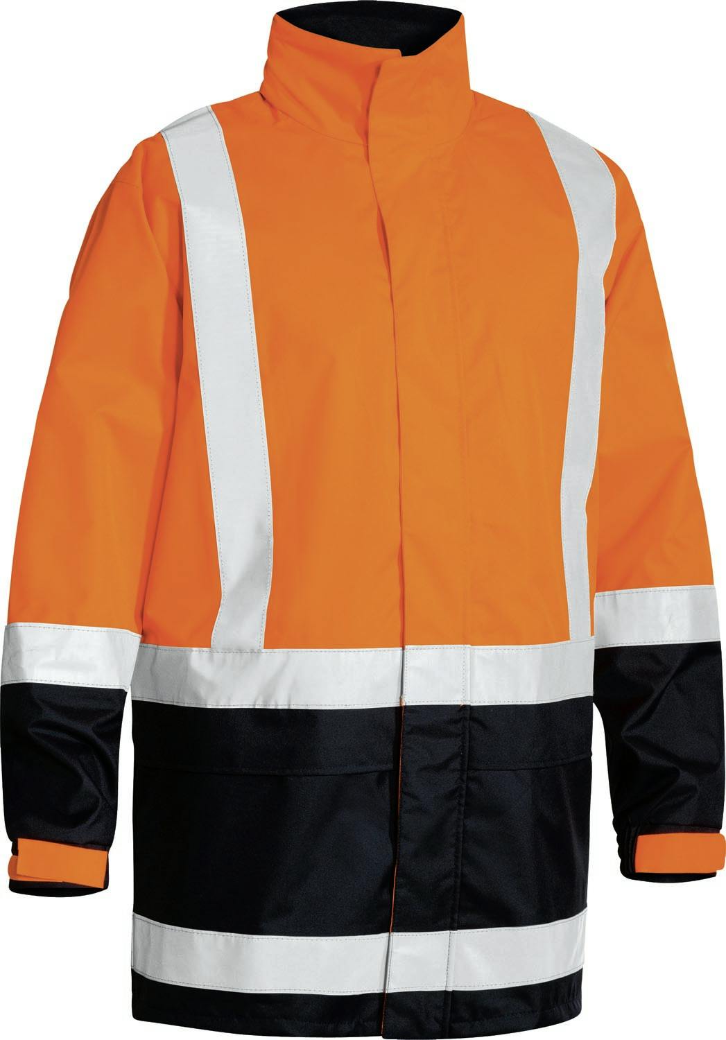 Bisley Taped Hi Vis Rain Shell Jacket_6