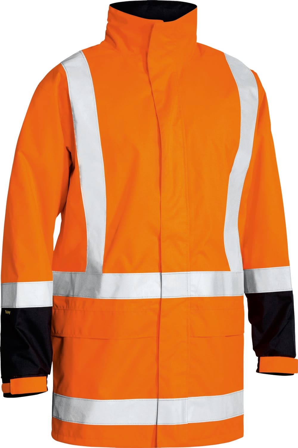 Bisley Taped Hi Vis Rain Shell Jacket