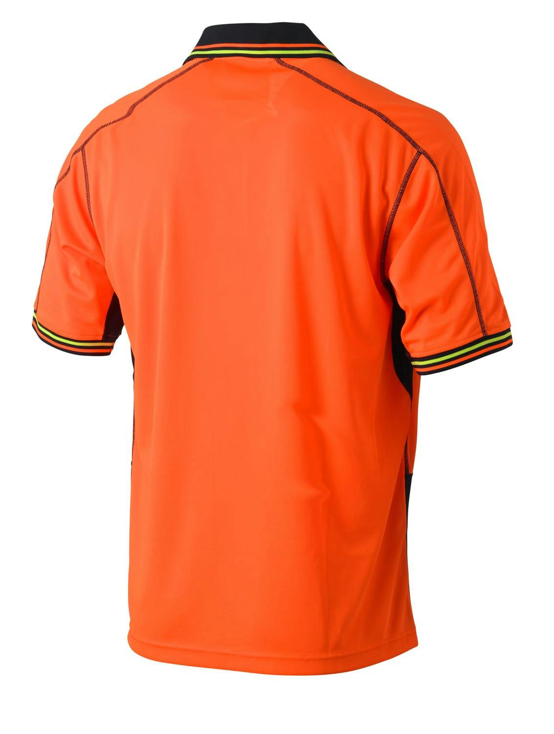 Bisley Hi Vis Polyester Mesh Polo_3