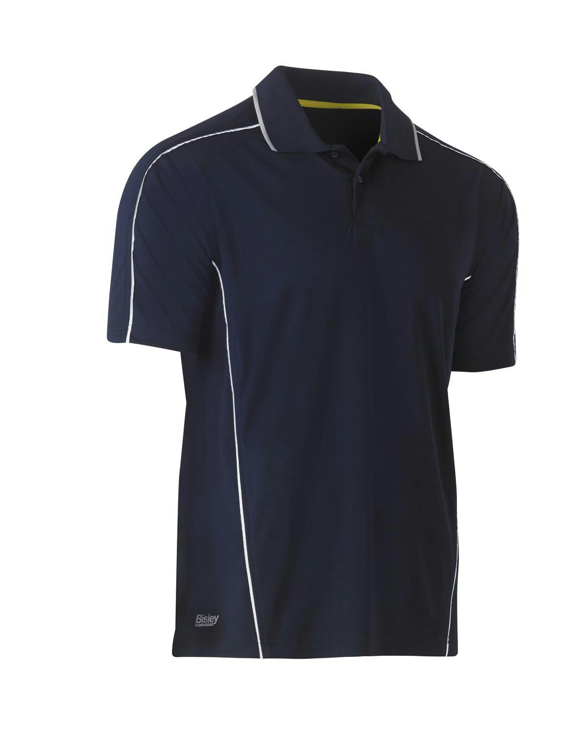 Bisley Cool Mesh Polo with Reflective Piping_8