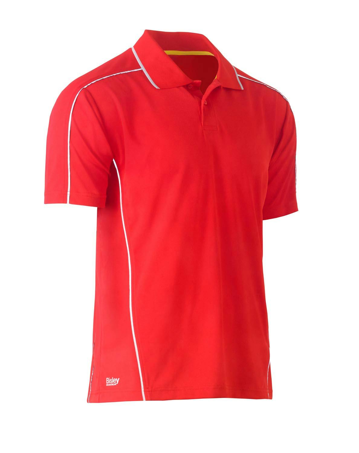 Bisley Cool Mesh Polo with Reflective Piping_13