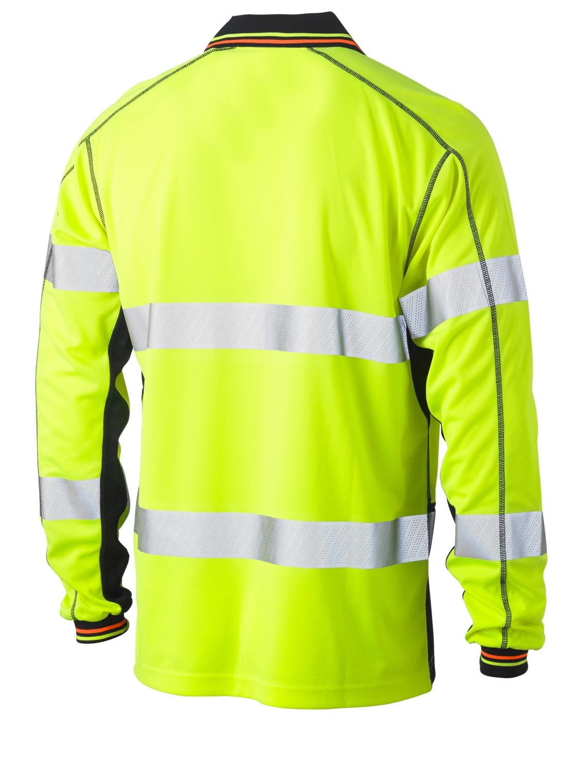 Bisley Taped Hi Vis Polyester Mesh Polo_1