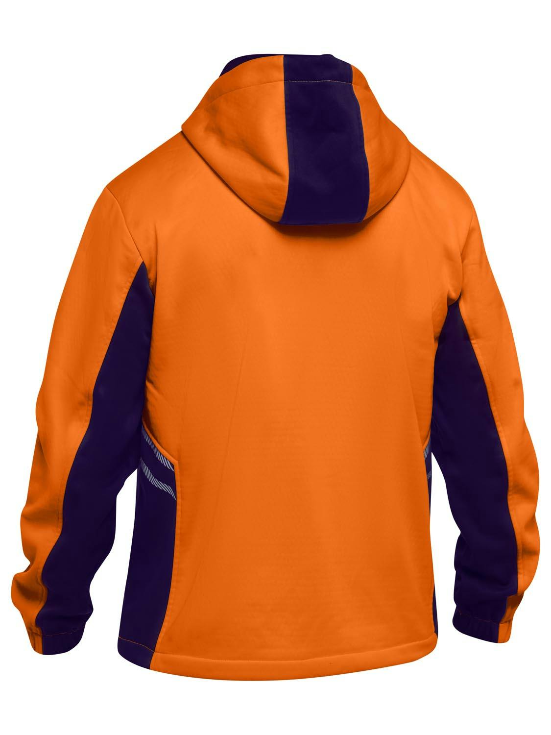 Bisley Hi Vis Liquid Repellent Fleece Hoodie_2