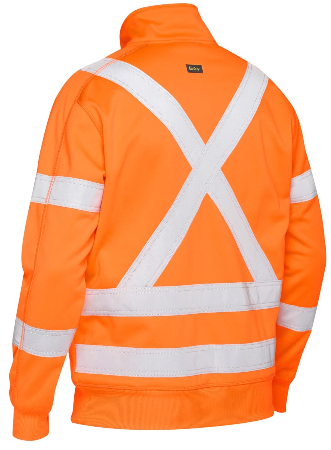 Bisley X Taped Hi Vis 1/4 Zip Pullover_0