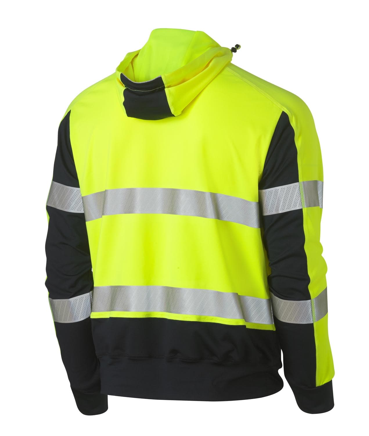 Bisley Taped Two Tone Hi Vis Contrast 4 Way Stretchy Hoodie_0