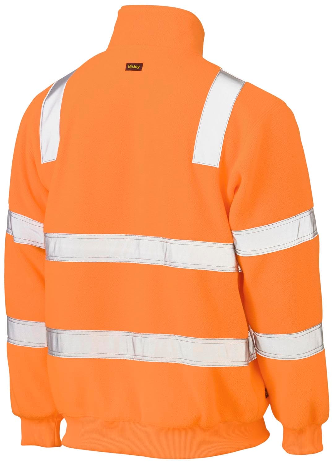 Bisley Taped Hi Vis Rail Polar Fleece Jumper_0