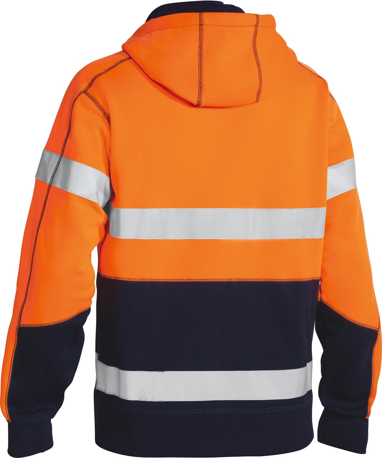 Bisley Taped Hi Vis Fleece Hoodie_3