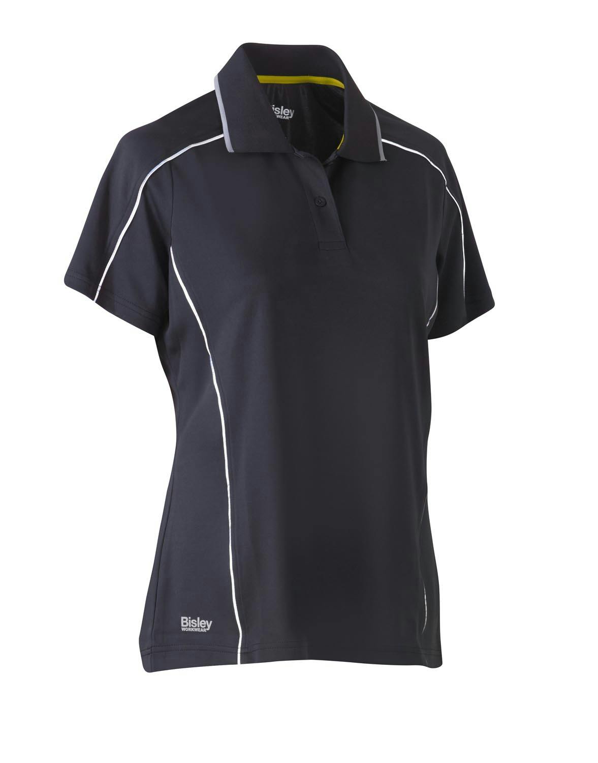 Bisley Women's Cool Mesh Polo with Reflective Piping_6