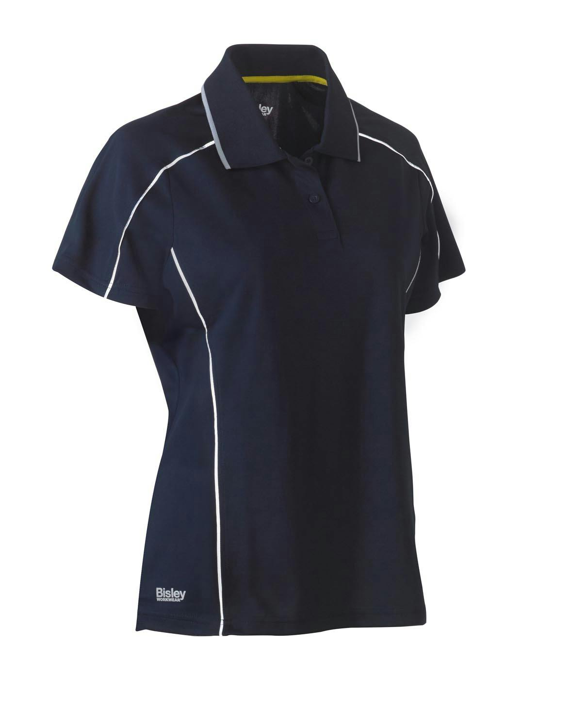 Bisley Women's Cool Mesh Polo with Reflective Piping_17