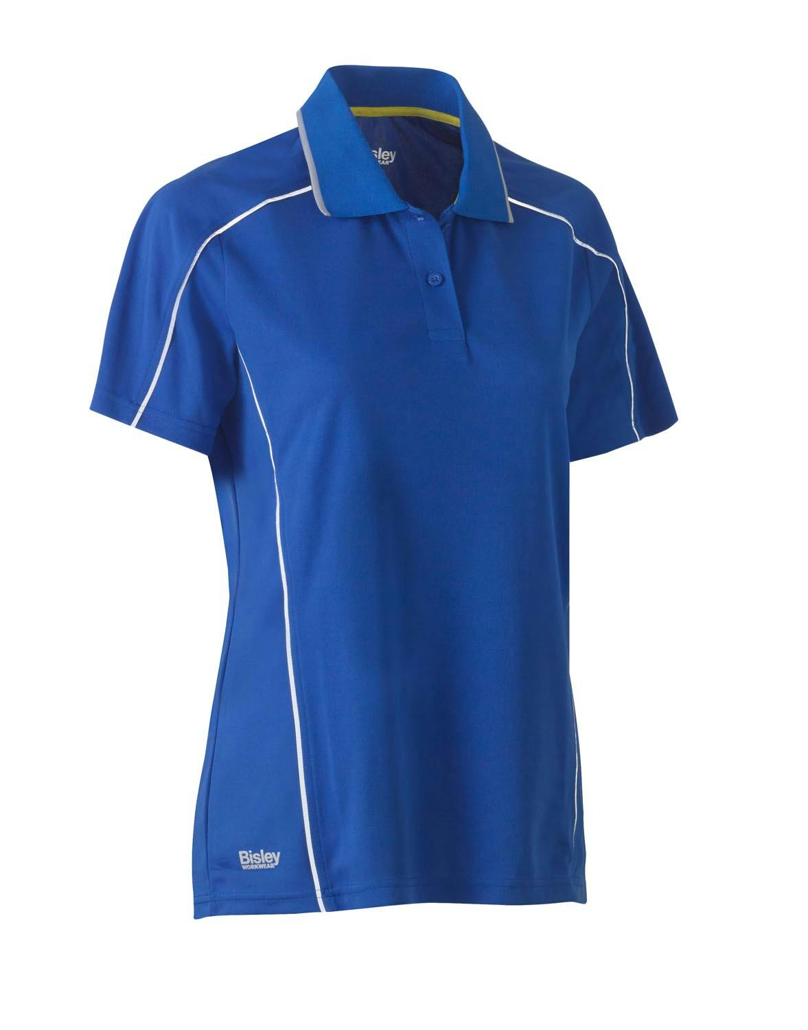 Bisley Women's Cool Mesh Polo with Reflective Piping_28