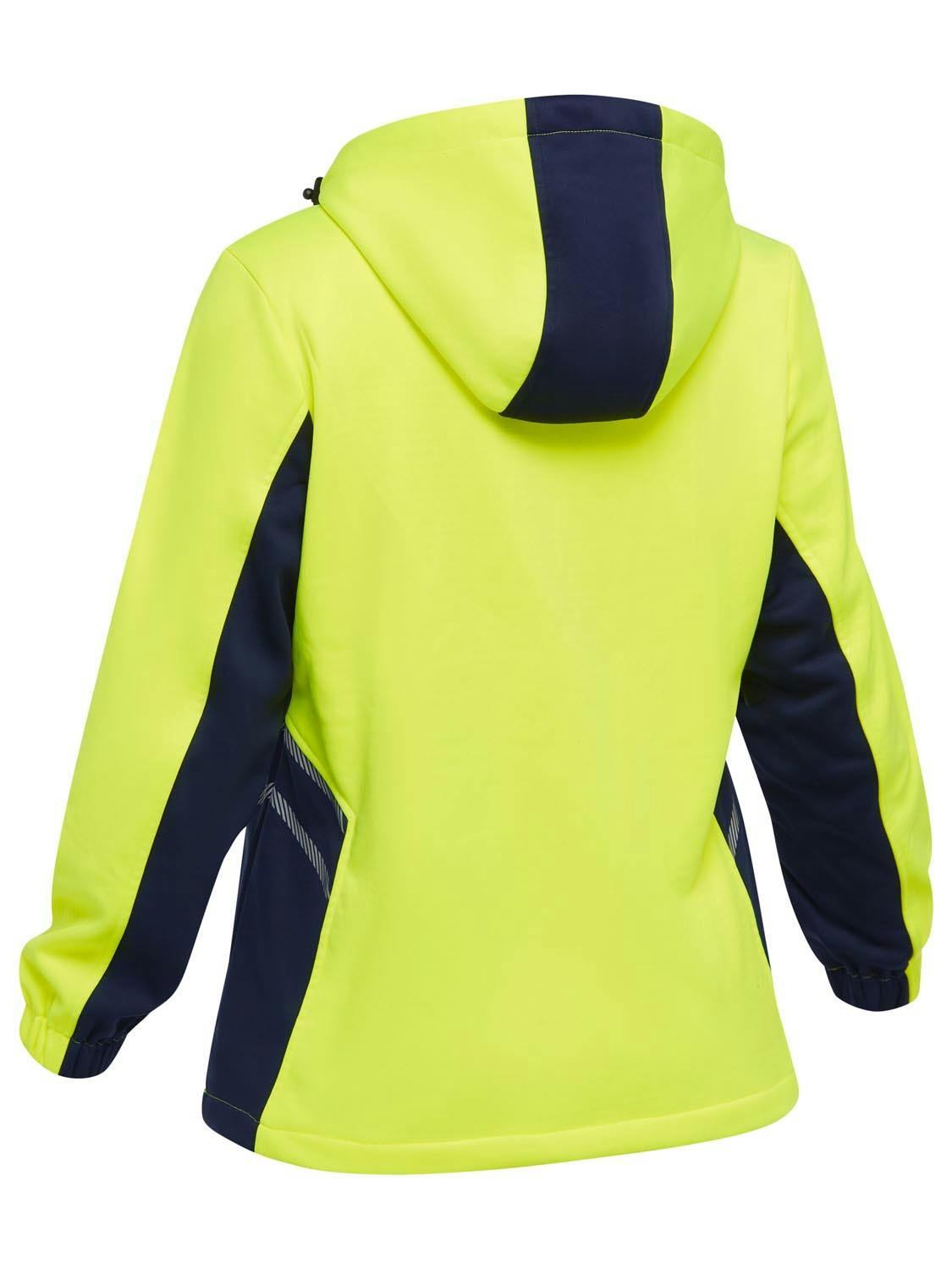 Bisley Women's Hi Vis Liquid Repellent Fleece Hoodie_4