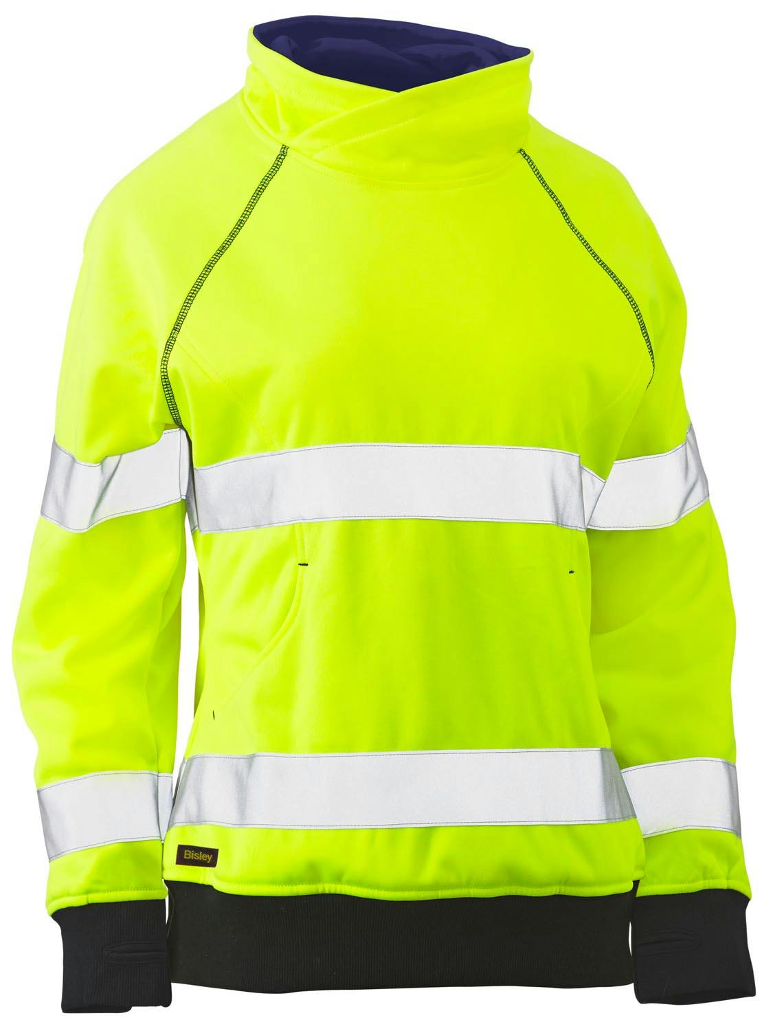 Bisley Women's Taped Hi Vis Fleece Jumper_1