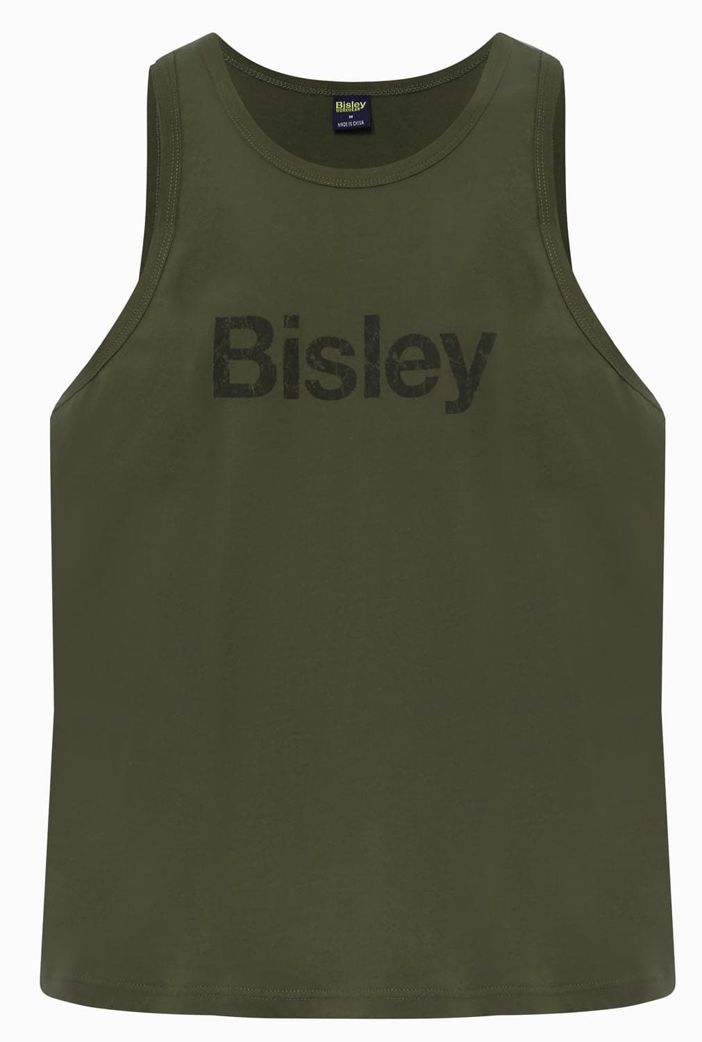 Bisley Cotton Logo Singlet_1