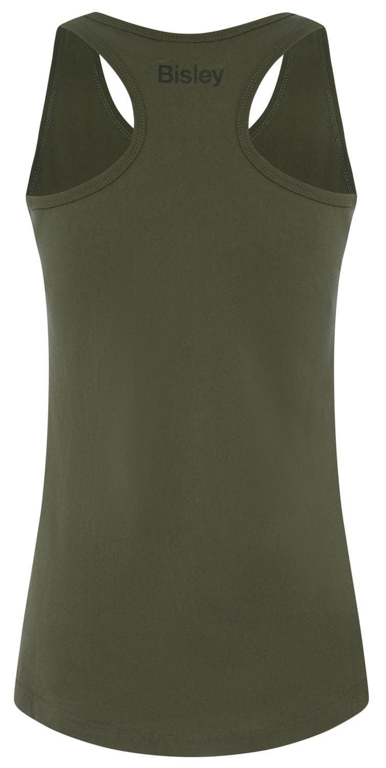 Bisley Women's Cotton Logo Singlet