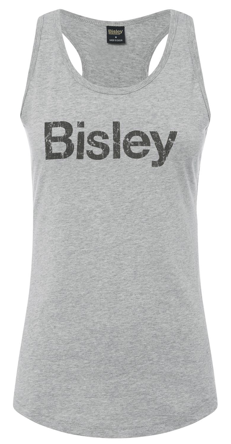 Bisley Women's Cotton Logo Singlet_3