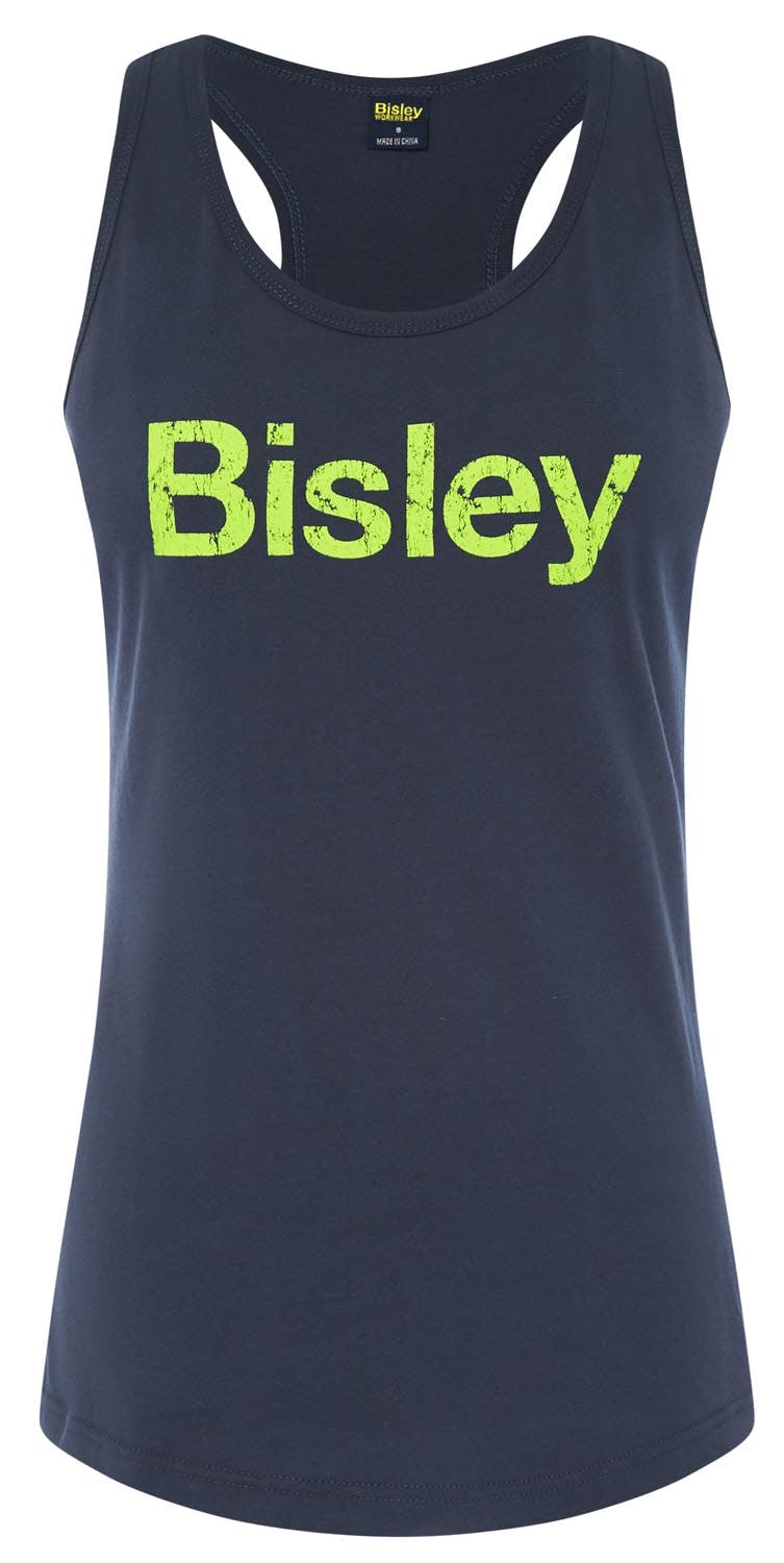 Bisley Women's Cotton Logo Singlet_5