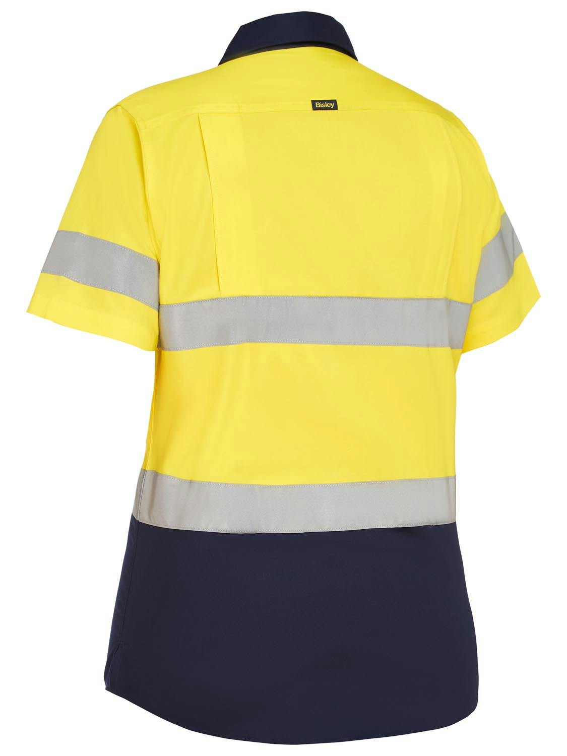 Bisley Women's Taped Hi Vis Cool Lightweight Drill Shirt_2