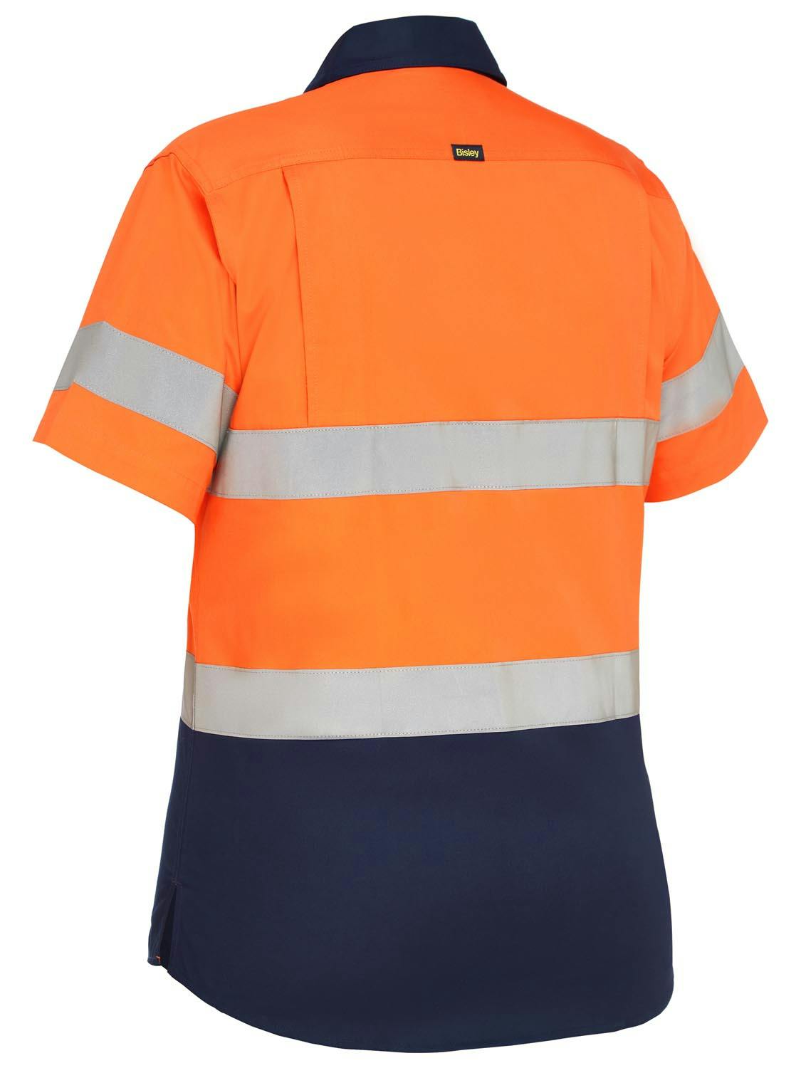 Bisley Women's Taped Hi Vis Cool Lightweight Drill Shirt_8