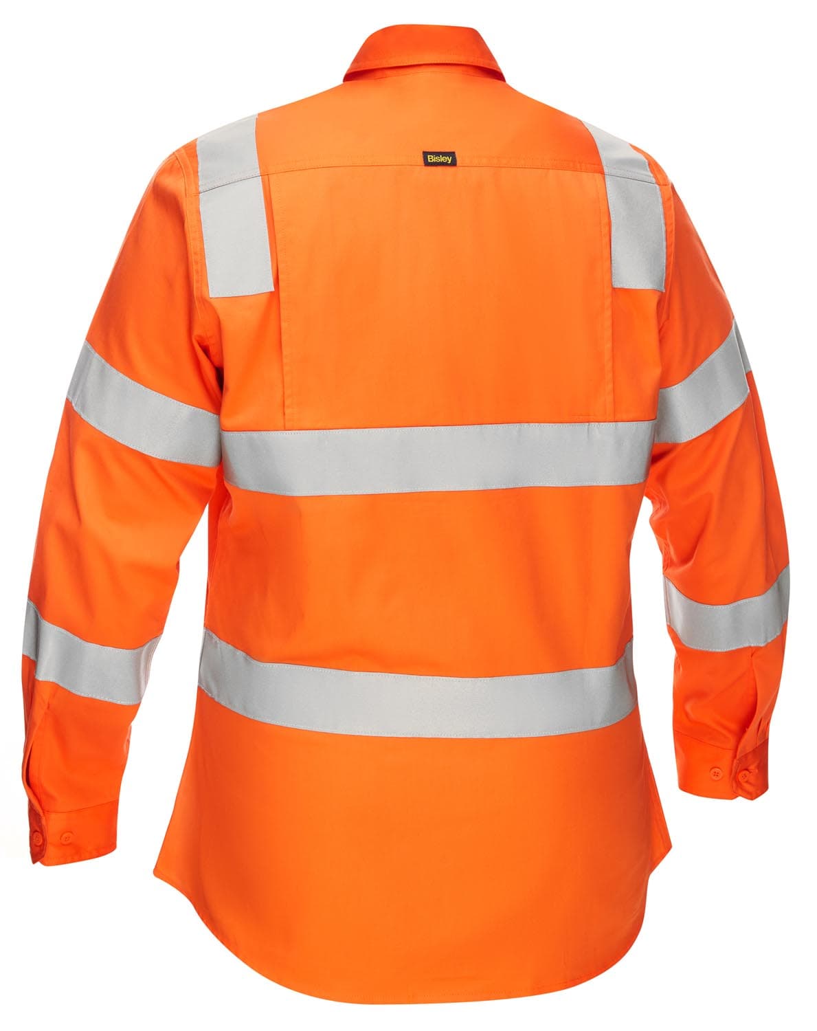 Bisley Women's Taped Biomotion Cool Lightweight Hi Vis Shirt_0