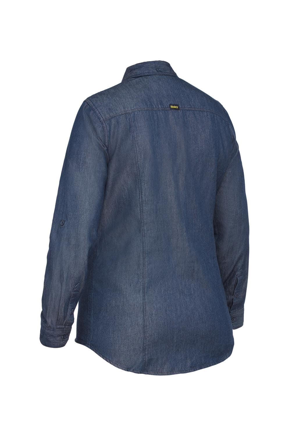 Bisley Womens Long Sleeve Denim Work Shirt_0