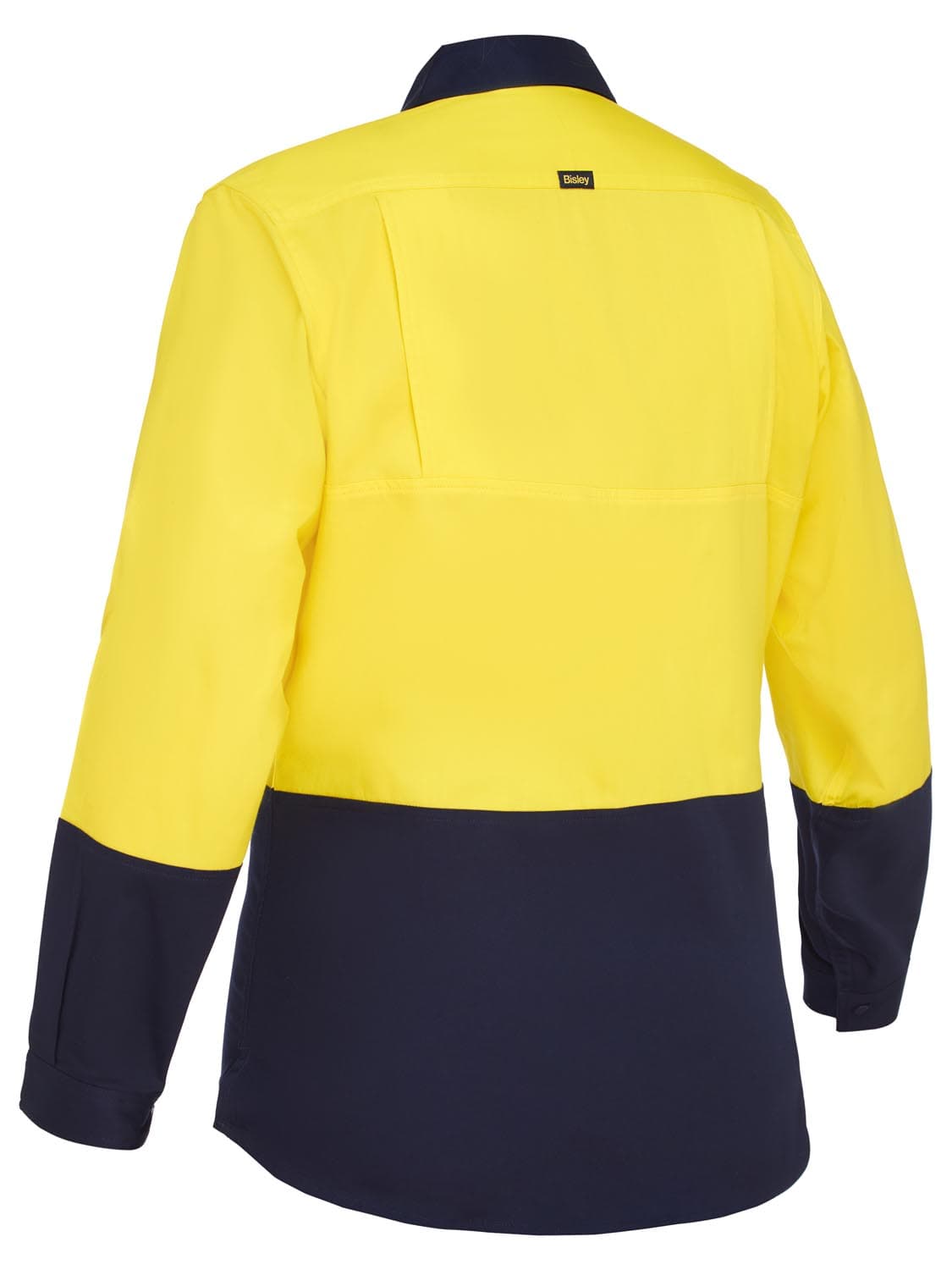 Bisley Women's Cool Lightweight Hi Vis Drill Shirt_2