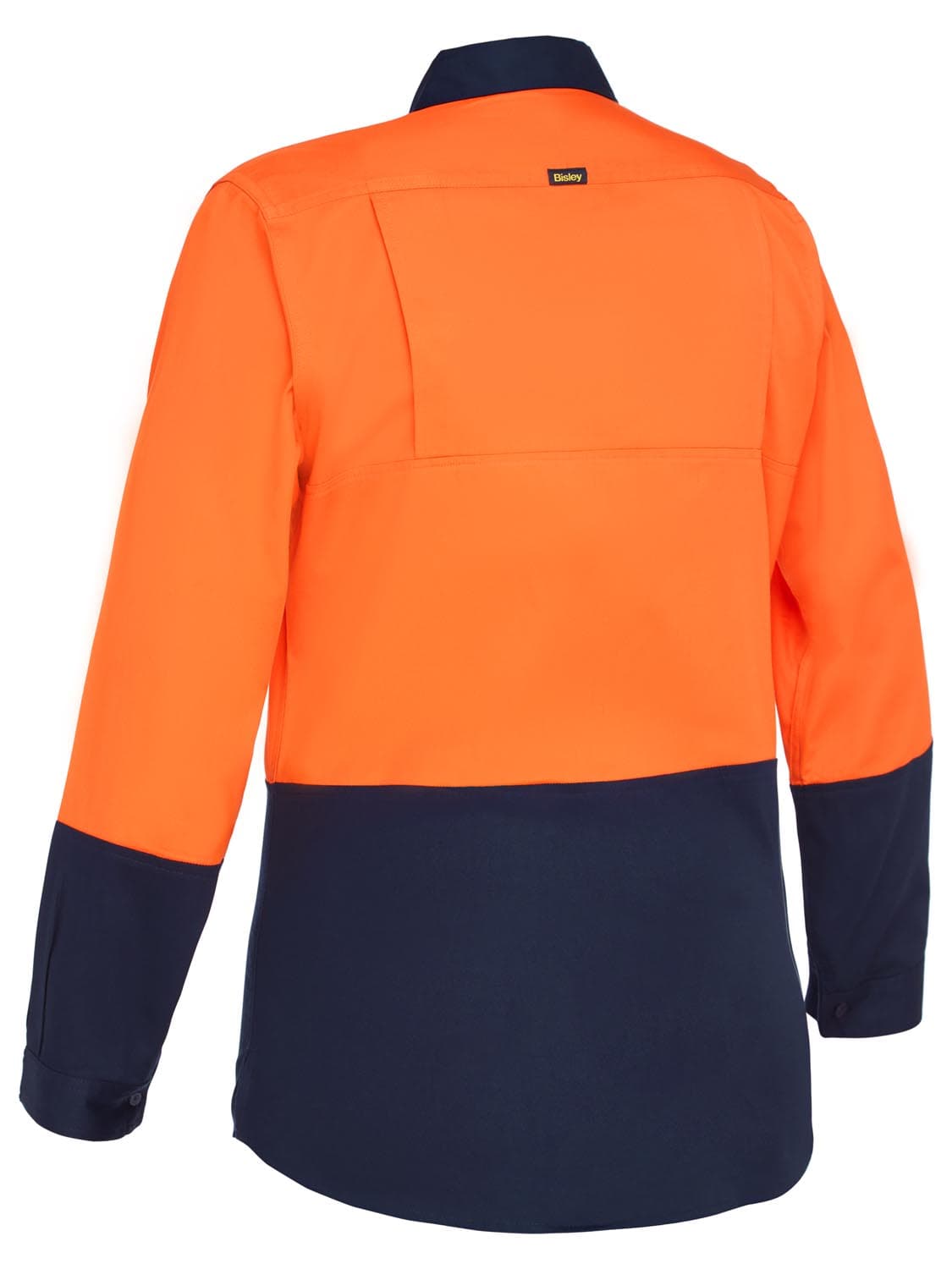 Bisley Women's Cool Lightweight Hi Vis Drill Shirt_8