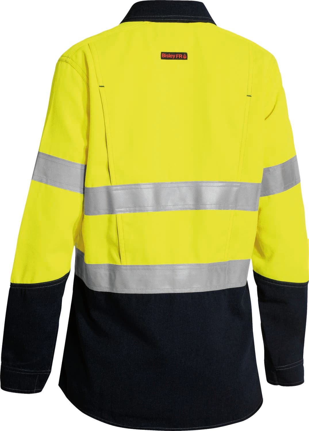 Bisley TenCate Tecasafe® Plus 700 Women's Taped Hi Vis FR Vented Shirt _1