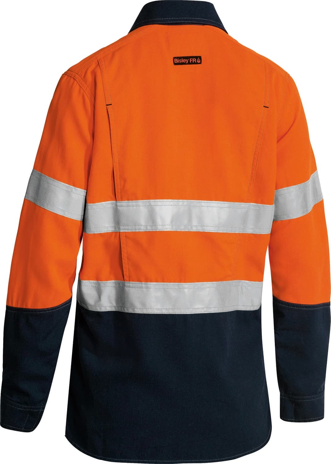 Bisley TenCate Tecasafe® Plus 700 Women's Taped Hi Vis FR Vented Shirt _3