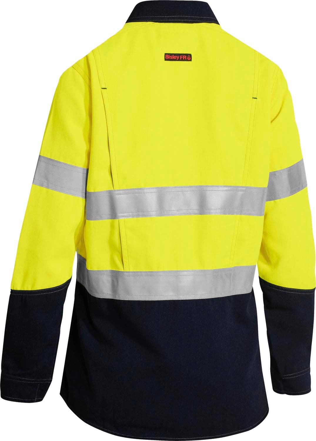 Bisley TenCate Tecasafe® Plus 580 Women's Taped Hi Vis Lightweight FR Vented Shirt_1