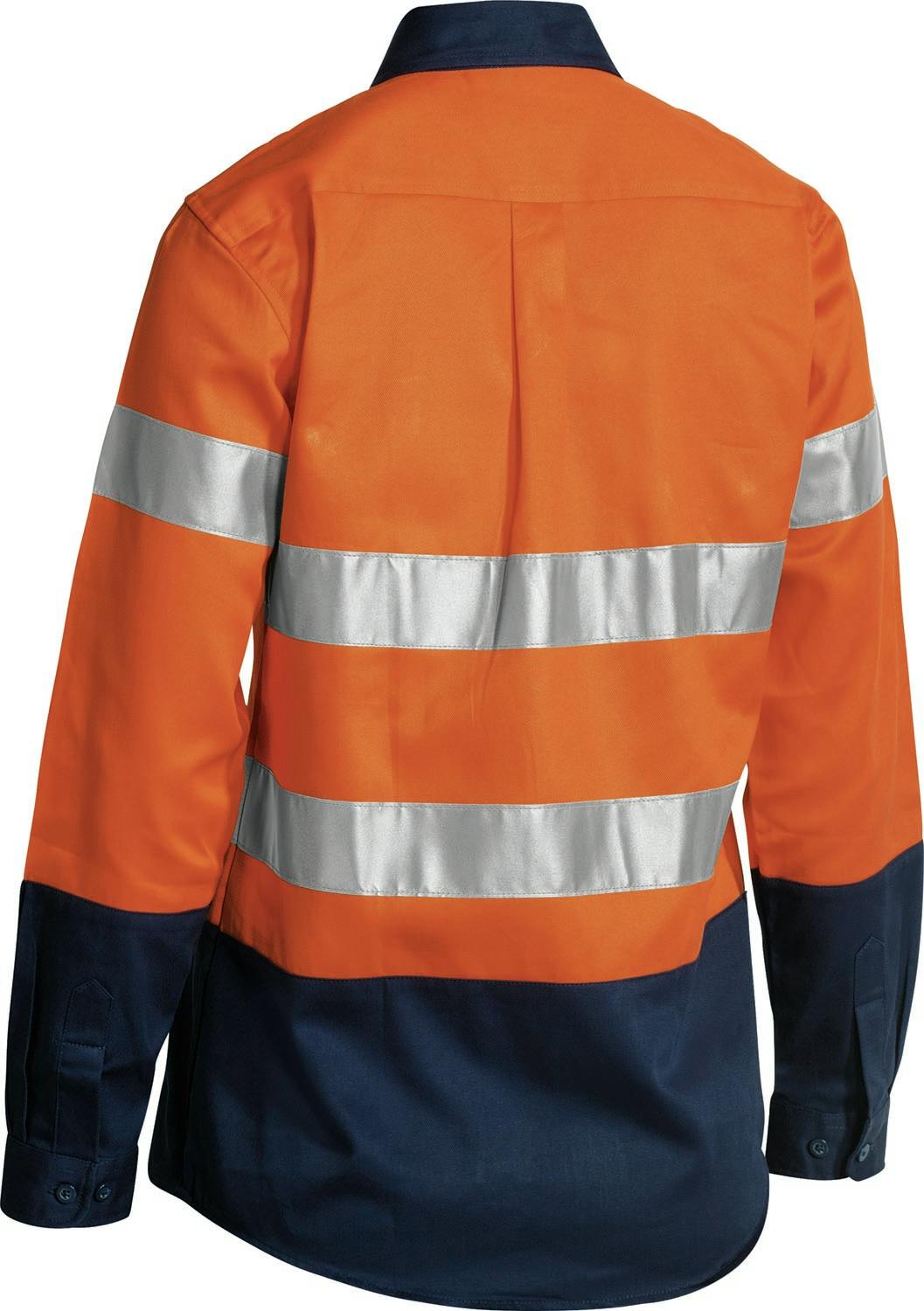 Bisley Women's Taped Hi Vis Drill Shirt_3