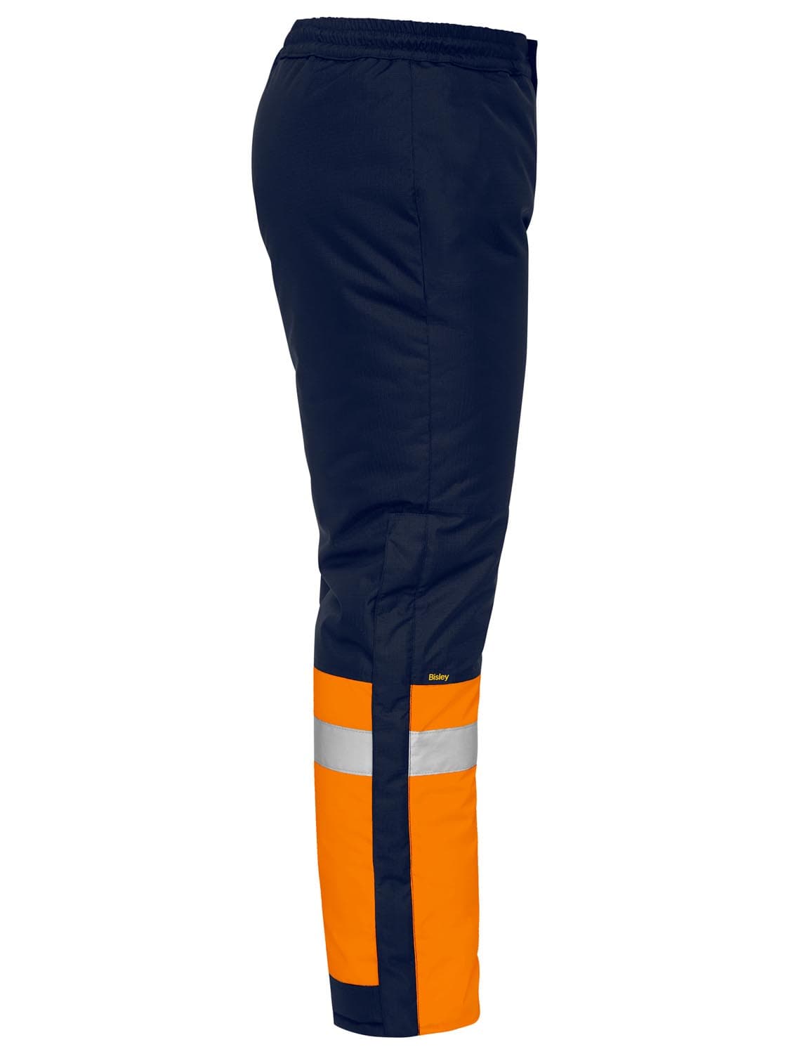 Bisley Taped Two Tone Hi Vis Freezer Pants_5