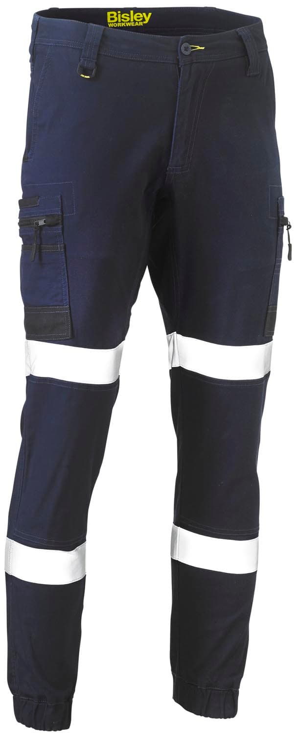 Bisley Flx and Move™ Taped Stretch Cargo Cuffed Pants_1