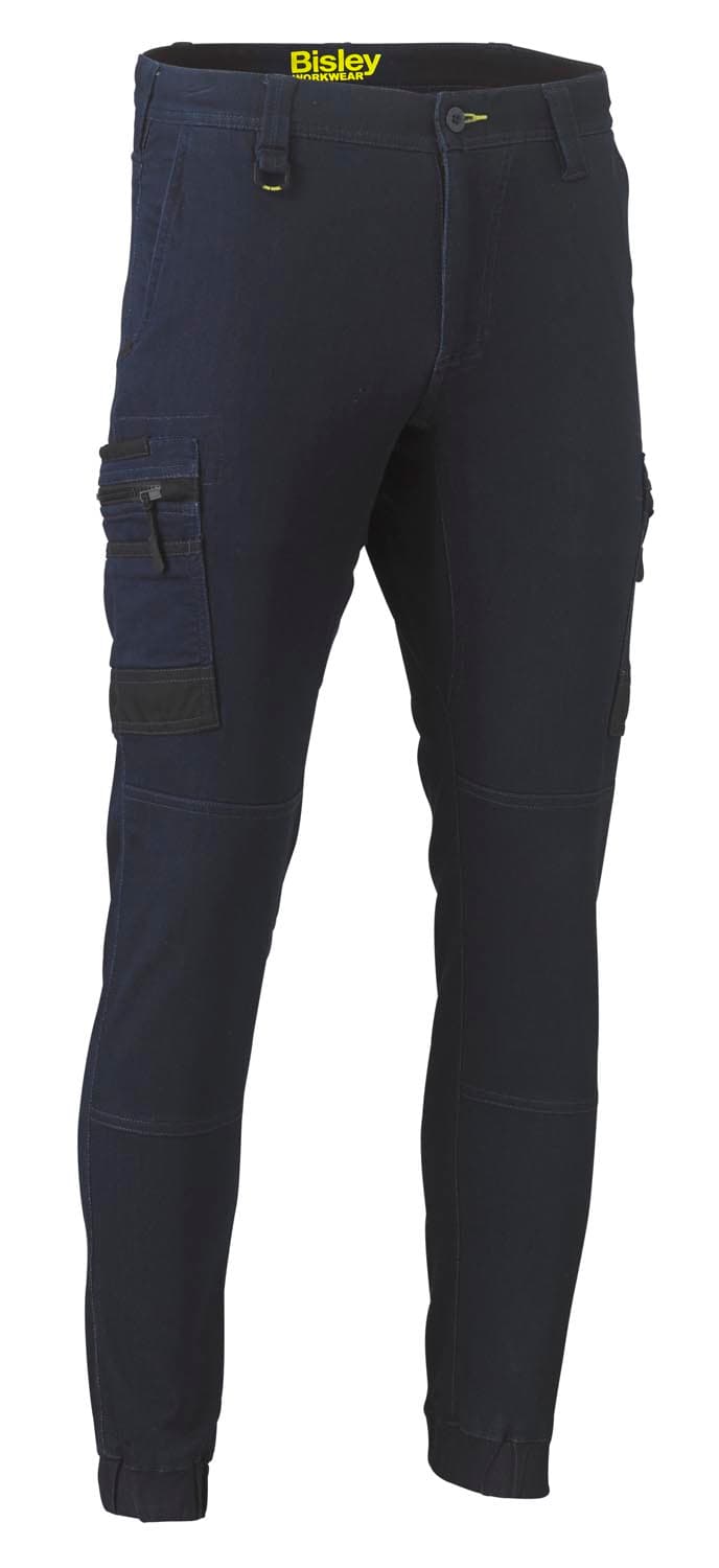 Bisley Flx and Move™ Stretch Denim Cargo Cuffed Pants_7