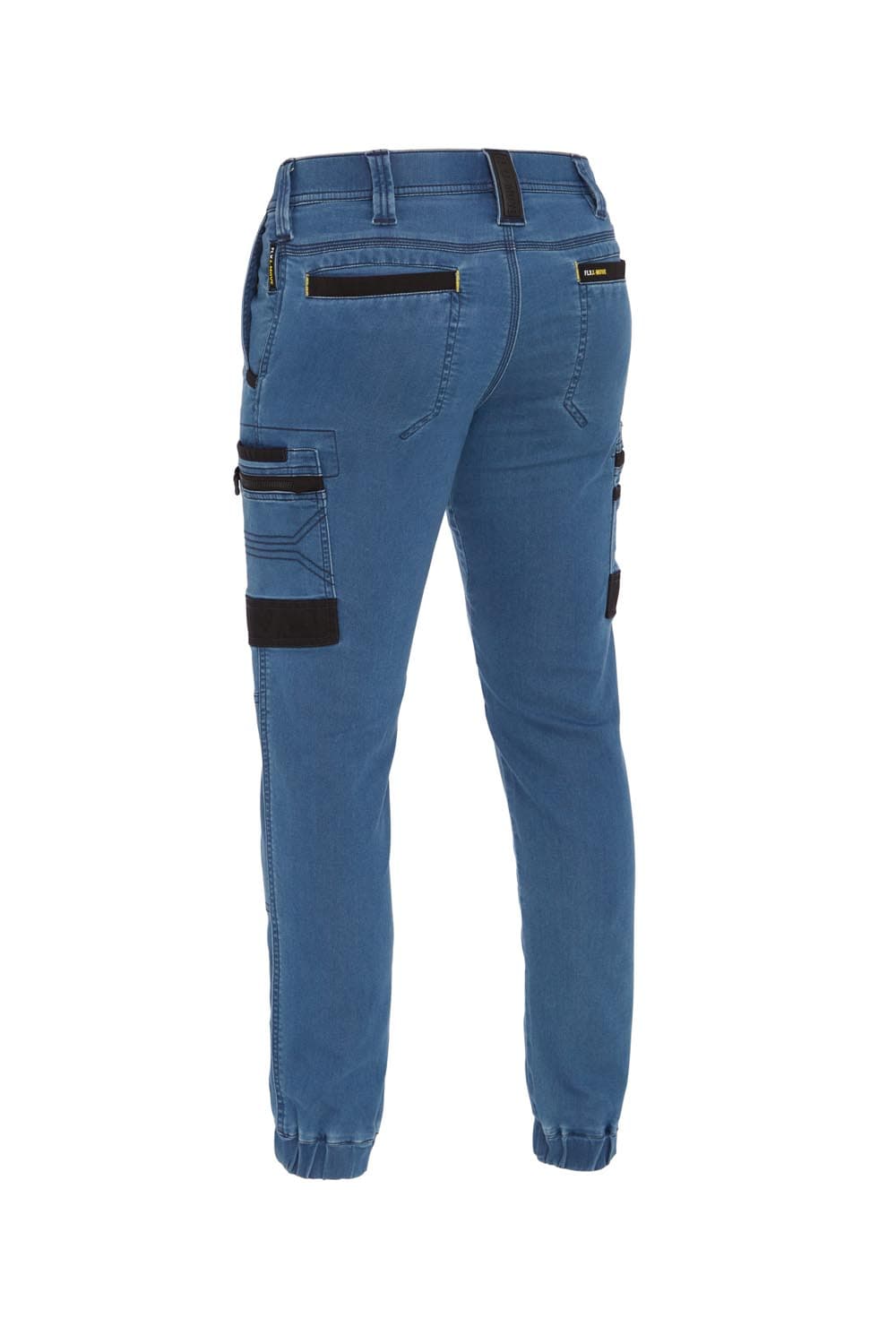 Bisley Flx and Move™ Stretch Denim Cargo Cuffed Pants_9