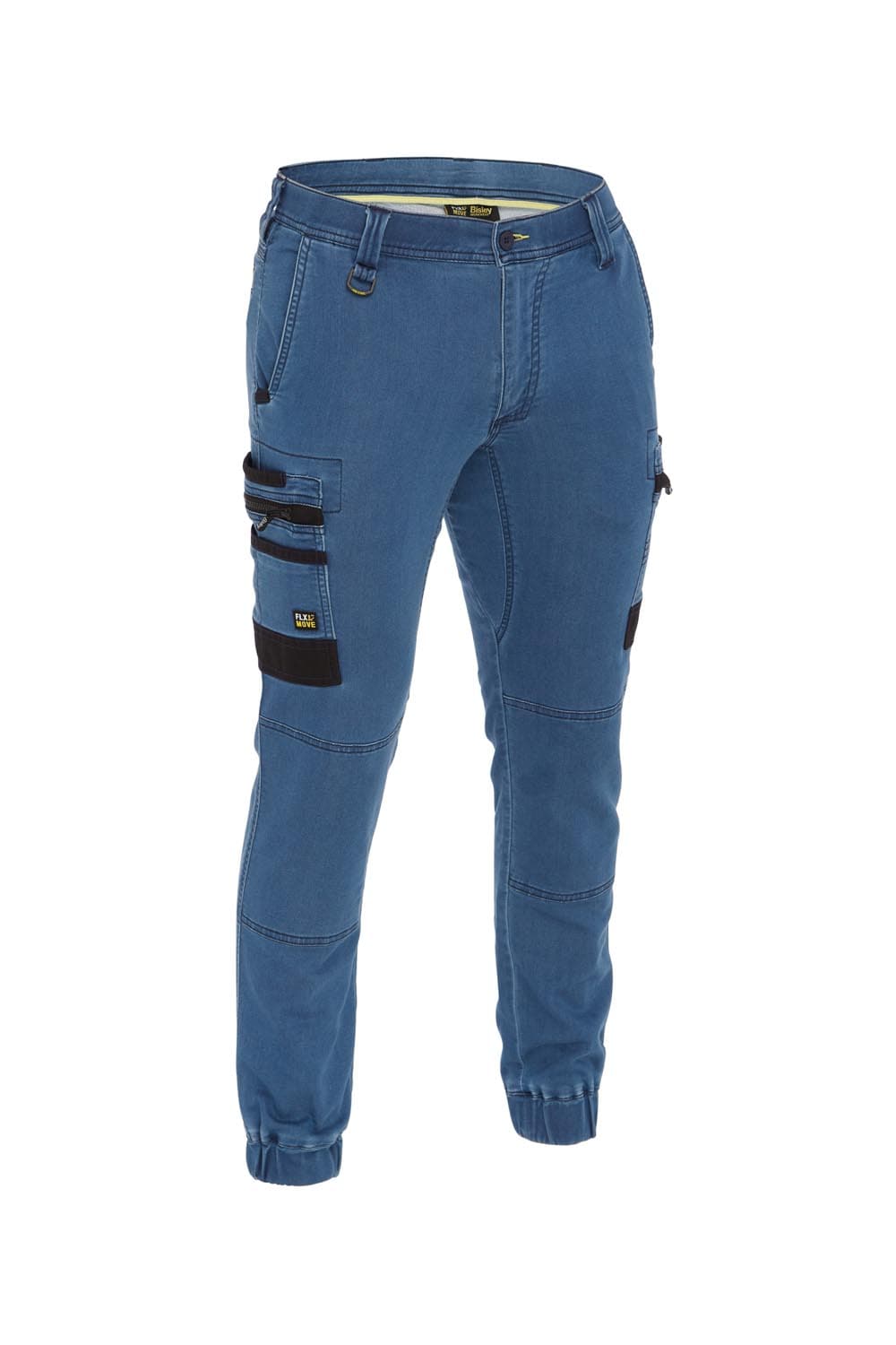 Bisley Flx and Move™ Stretch Denim Cargo Cuffed Pants_11