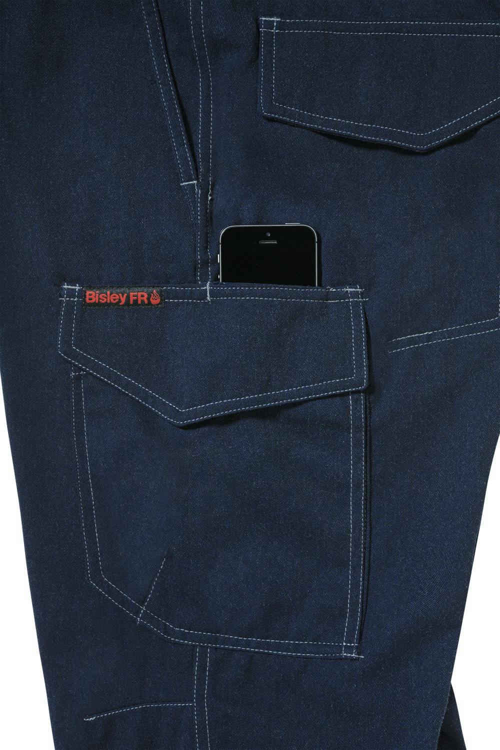 Bisley TenCate Tecasafe® Plus 700 Taped Engineered FR Vented Cargo Pants_3